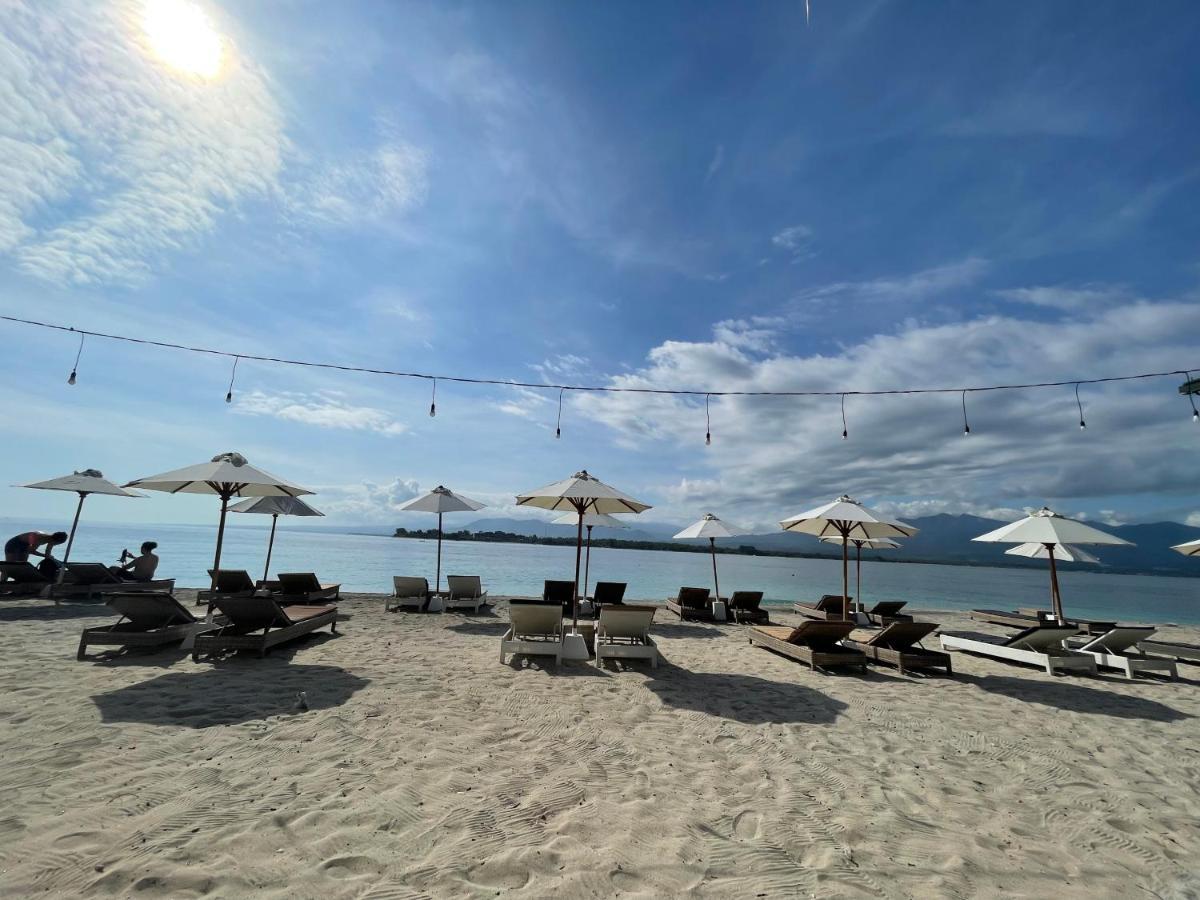 Zipp Bar Restaurant & Bungalows Gili Air Exterior foto