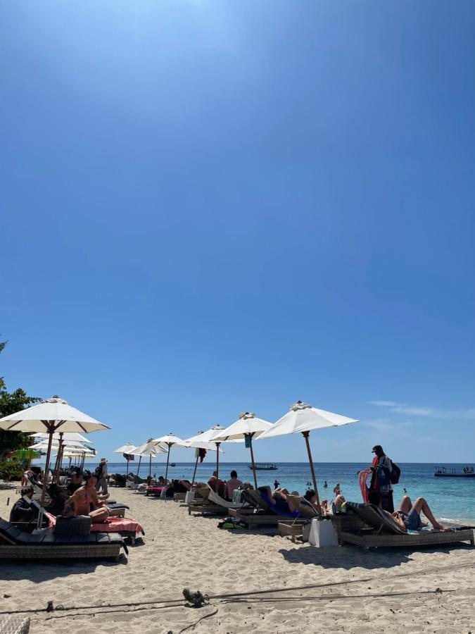 Zipp Bar Restaurant & Bungalows Gili Air Exterior foto